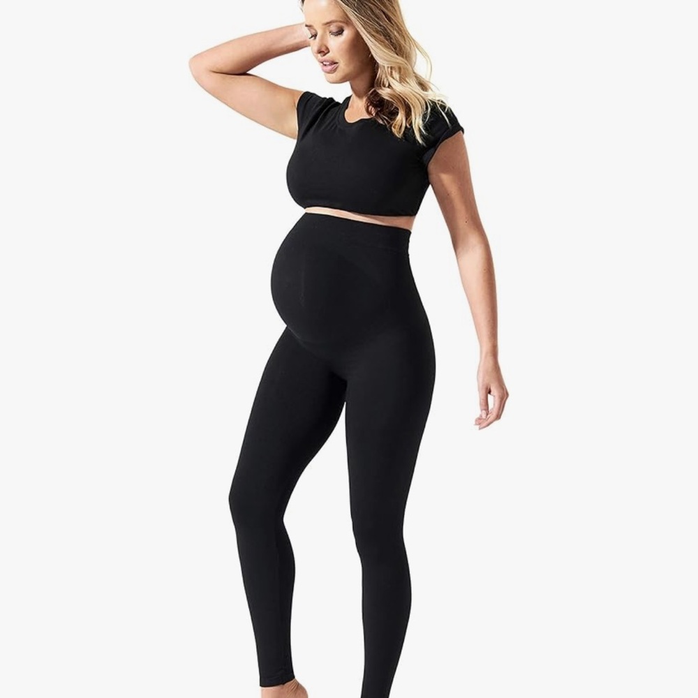 BLANQI Black Maternity Leggings